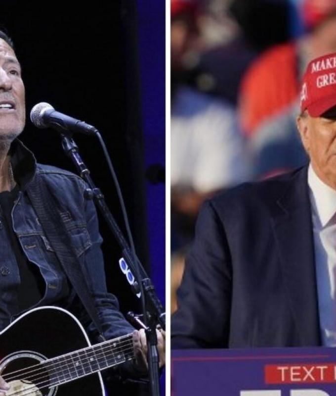 Donald Trump erntet Kritik, als er erklärt: „Wir werden New Jersey gewinnen“, nachdem er Bruce Springsteen beleidigt hat