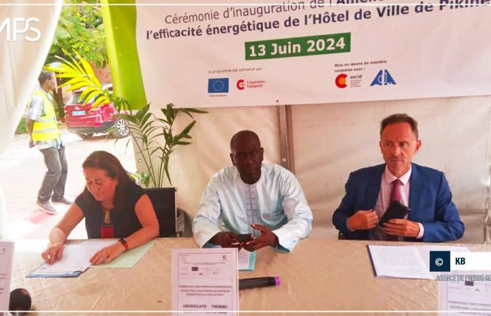 SENEGAL-EUROPA-PARTNERSCHAFT / Energieeffizienz: Pilotanlagen in den Räumlichkeiten des Rathauses von Pikine eingeweiht – senegalesische Presseagentur