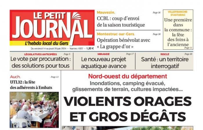 Le Petit Journal – Gers – 14.06.2024 – Le Petit Journal