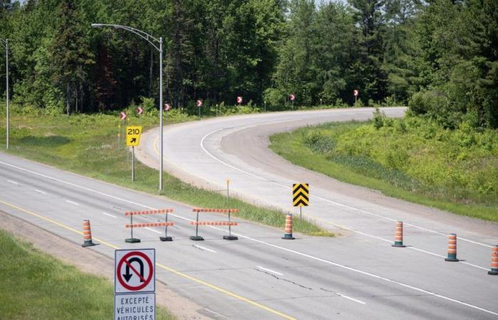 Die Autobahn 40 ist in Trois-Rivières immer noch teilweise gesperrt