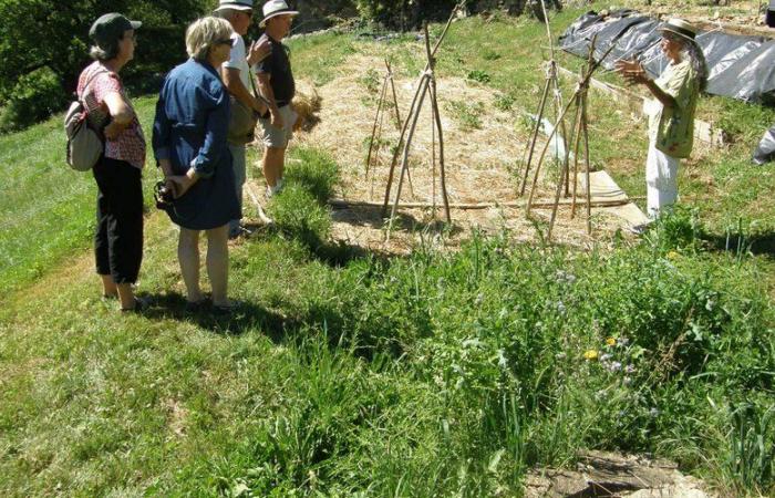 Vier Treffen in South Aveyron für die Aktion „Willkommen in meinem Naturgarten“.