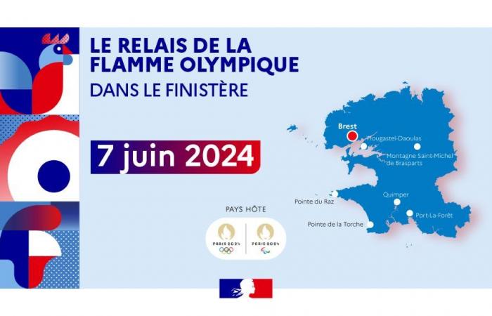 Der olympische Fackellauf im Finistère – Nachrichten