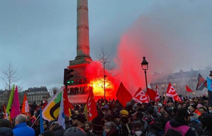 Parlamentswahlen 2024: Gegen die Nationalversammlung, eine XXL-Demonstration am Place de la République