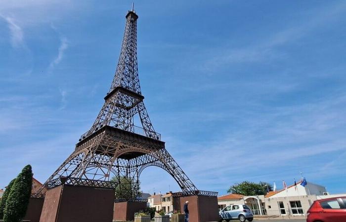 IN BILDERN – Den ganzen Sommer über wurde in der Vendée ein zweiter Eiffelturm errichtet!