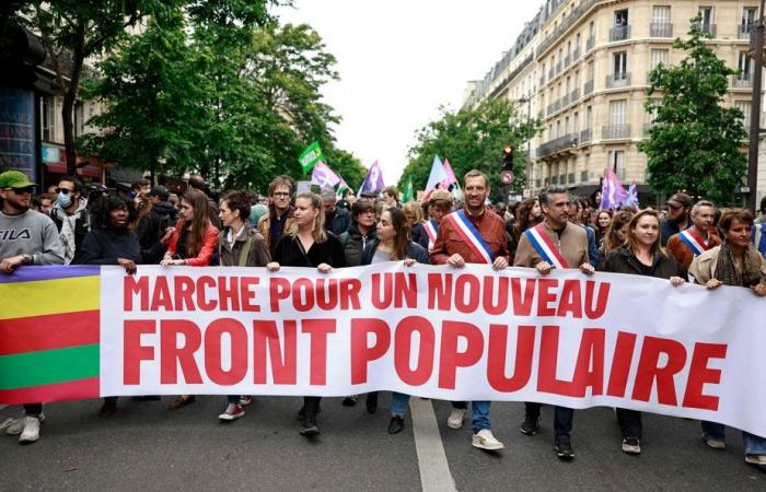 Gesetzgebung in Frankreich | Demonstrationen gegen die extreme Rechte, Spannungen in der Linkskoalition