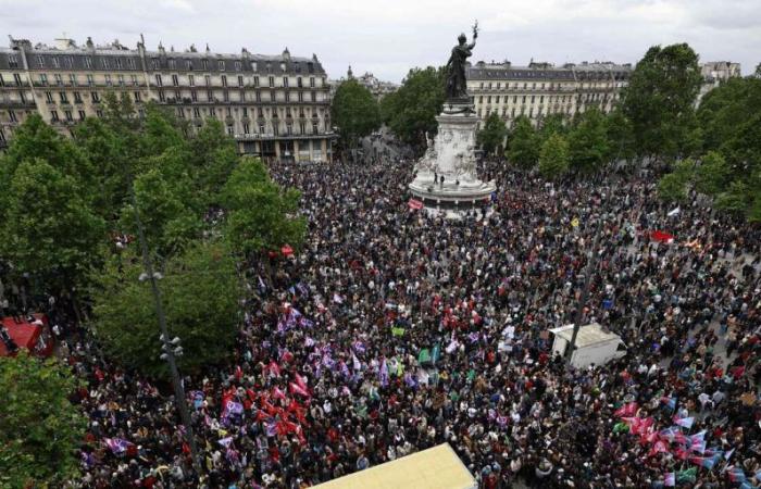 Nach Angaben der Polizei marschierten in Frankreich 250.000 Menschen gegen die extreme Rechte; Gabriel Attal stellt Maßnahmen aus dem Präsidentenlager vor