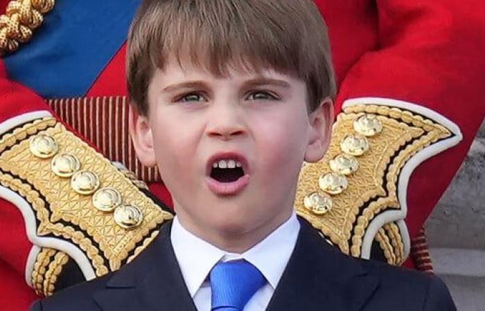 VIDEOS Prinz Louis wird von seiner Schwester Charlotte und seinem Vater William wegen seines Verhaltens beschnitten