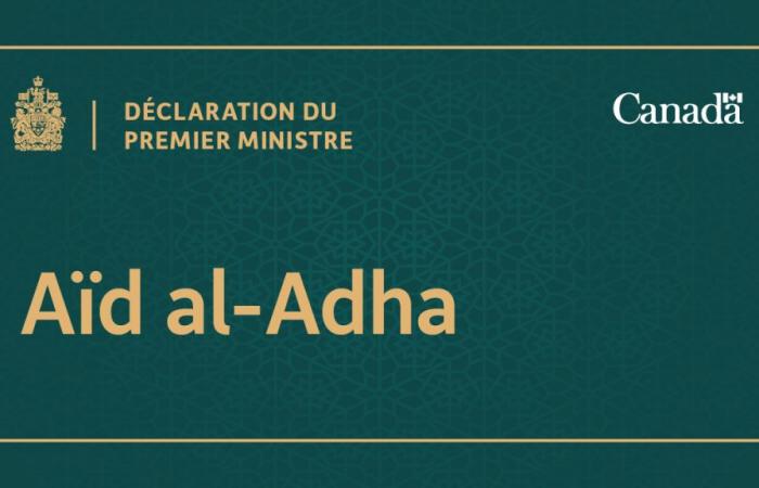 Erklärung des Premierministers anlässlich von Eid al-Adha