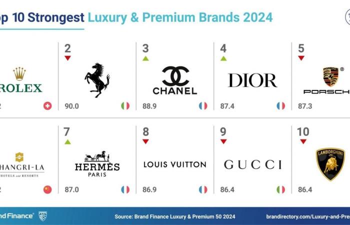 Louis Vuitton ist das Modehaus, das am meisten für seine Nachhaltigkeit geschätzt wird