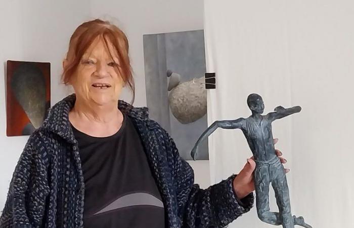 Marie-Françoise Lapierre, eine Galeristin, die ihr Herz für Künstler aus Okzitanien öffnet