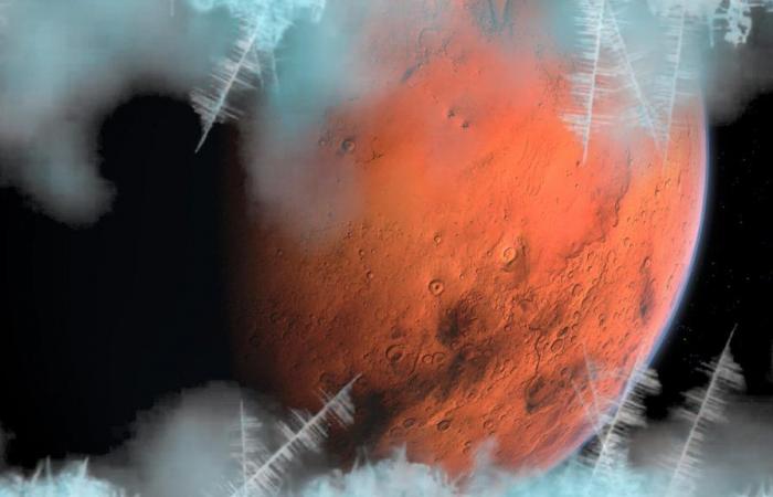 Morgenfrost auf dem Mars, eine Entdeckung, die für zukünftige Astronauten durchaus nützlich sein könnte