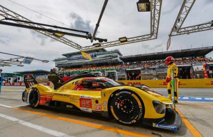 Ferrari führt in Le Mans dank besserer Auswahl im Regen