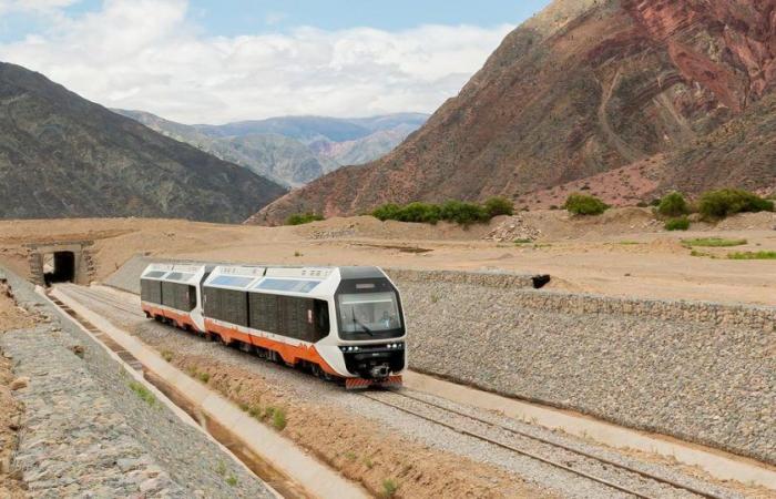 In Argentinien überquert ein Lithium-Solarzug die Anden