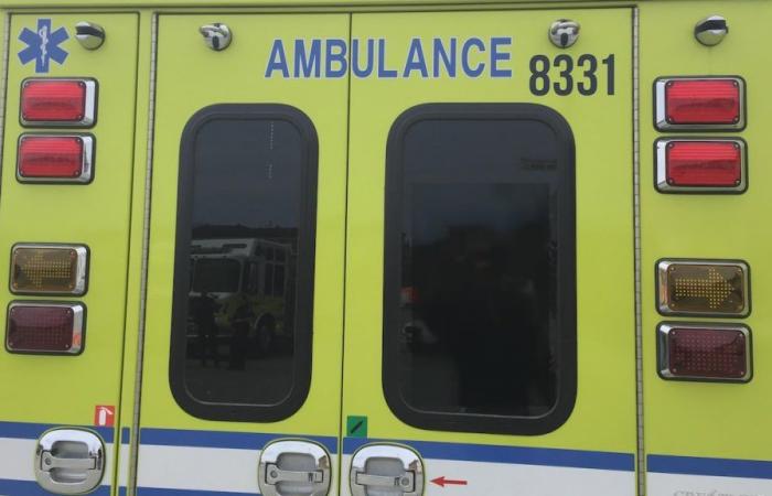 Ein Motorradfahrer wurde in Gaspé schwer verletzt