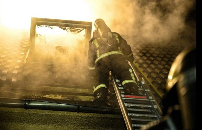 Val-d’Oise: Ein Mann wurde beim Brand seines Hauses verletzt