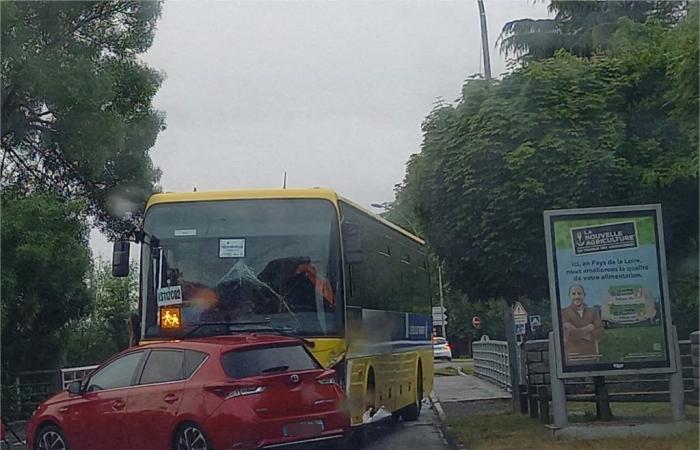 Unfall in Loire-Atlantique: Ein Schulbus erfasst drei Autos