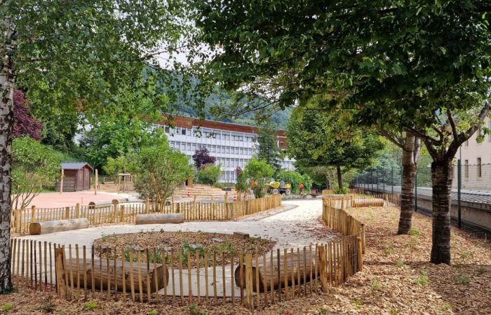 In Savoyen wurde ein „bepflanzter und lehrreicher“ Spielplatz eingeweiht