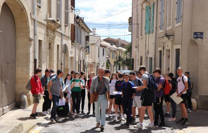 Erster „historischer Spaziergang von Vauvert“ für Mittelschüler