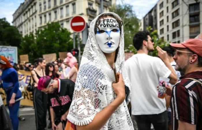 Tausende Demonstranten gegen die RN am Sonntag in Lyon