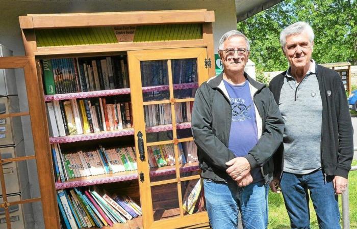 In Pont-l’Abbé haben die MPT-Handwerker eine Bücherkiste geschaffen