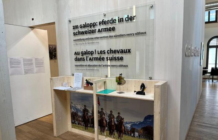 Das Pferd und die Schweizer Armee, eine Geschichte erzählt in Bern