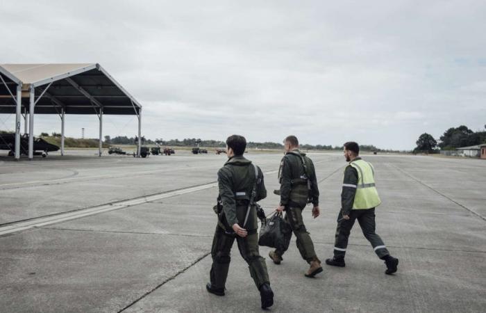 Im Südwesten Frankreichs trainierten ukrainische Piloten, möglichst schnell F-16 fliegen zu können