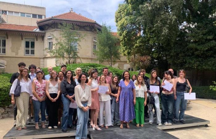 Gard: Abschlussfeier zum Abschluss von Verträgen für Freiwillige im Zivildienst