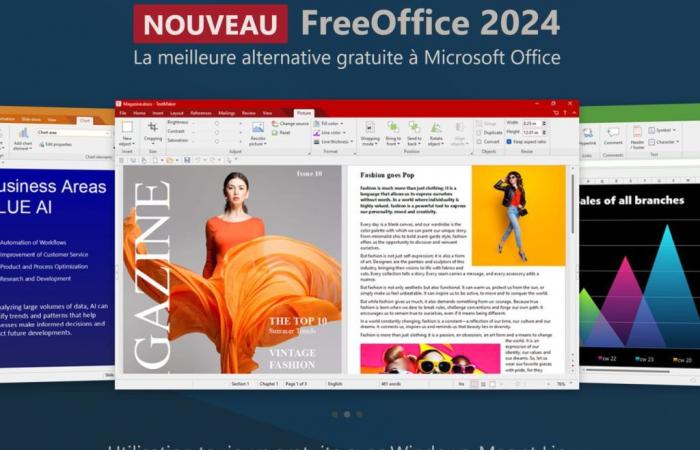 neue Version für eines der besten kostenlosen Äquivalente von Microsoft Office