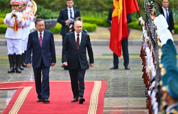 Wladimir Putin auf Staatsbesuch in Vietnam
