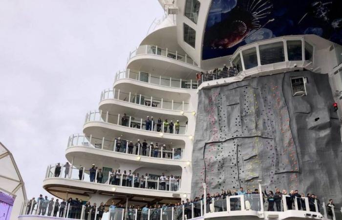 Die große Abfahrt des Linienschiffs „Utopia of the Seas“ findet an diesem Sonntag in Saint-Nazaire statt