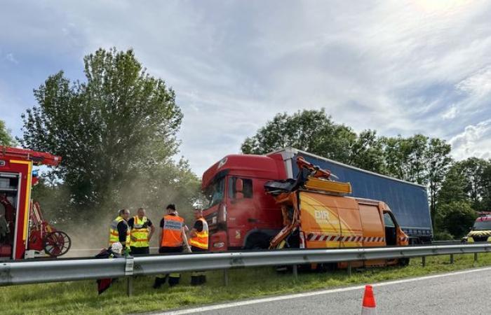 Unfall auf der RN145 in Creuse: Der Verkehrspolizist traumatisiert, schwere Nutzfahrzeuge im Fadenkreuz der Gendarmen
