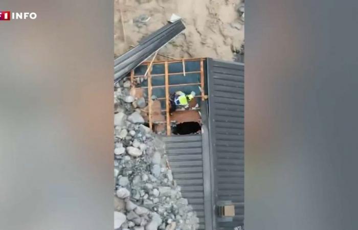 VIDEO – „Das Haus wurde umzingelt“: Ein Paar entkommt dank eines Retters in letzter Minute der verheerenden Überschwemmung in Isère