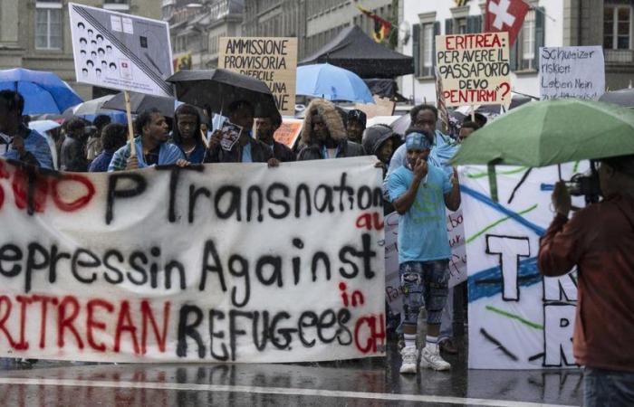 Hunderte Eritreer demonstrieren in Bern für ihre Rechte – rts.ch