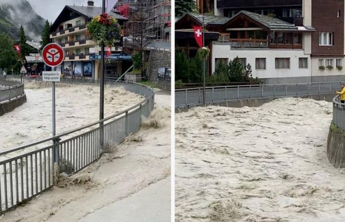 In der Schweiz werden drei Menschen nach Überschwemmungen vermisst – Libération