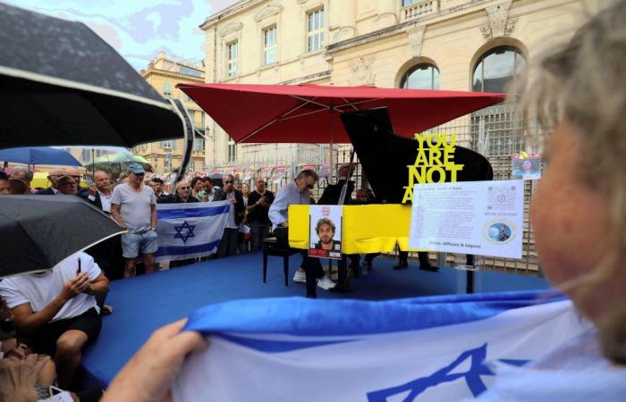 Zwei Stunden Musik in Nizza für die israelischen Geiseln vom 7. Oktober