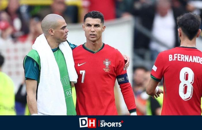 Pepe, der Stein, und Cristiano Ronaldo, der Altruist, die beiden portugiesischen Großväter leisten Widerstand
