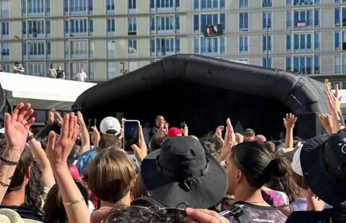 Parlamentswahlen 2024: Tausende Menschen versammelten sich in Le Havre zu einem Konzert gegen die extreme Rechte