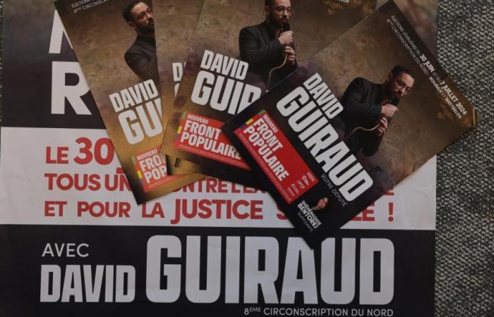 Legislative: David Guiraud (LFI), Favorit auf seine Nachfolge in Roubaix und Wattrelos