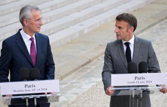 Emmanuel Macron versichert, dass Frankreich entschlossen sei, Kiew „langfristig“ zu helfen.