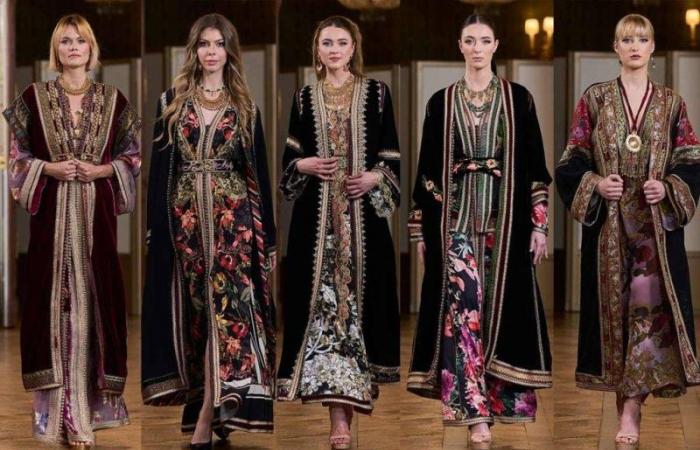 Orientalische Modenschau. Der marokkanische Kaftan glänzt in Paris