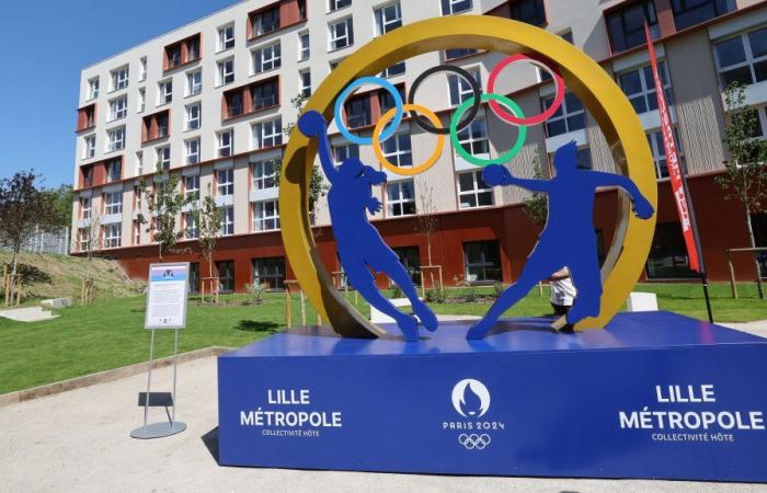 Paris 2024 – Das Olympische Dorf für Basketball und Handball in Lille eingeweiht