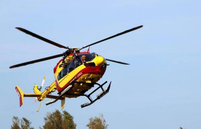 Ein 55-jähriger Mann wurde nach einem Verkehrsunfall in Ceton in ernstem Zustand ausgeflogen