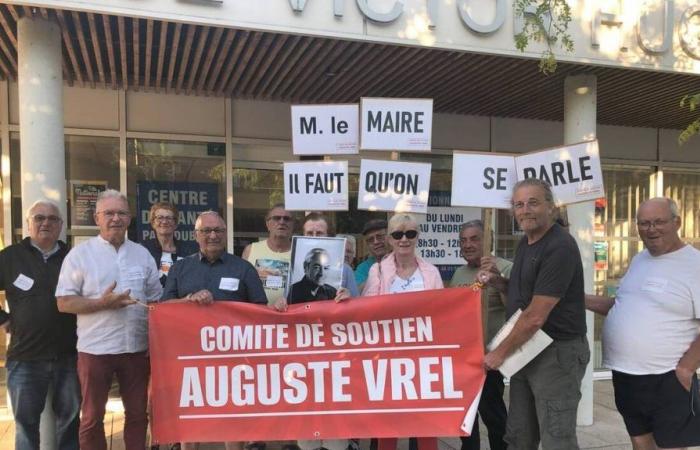 Das Unterstützungskomitee von Auguste Vrel erreichte ein Treffen mit dem Bürgermeister von Lisieux