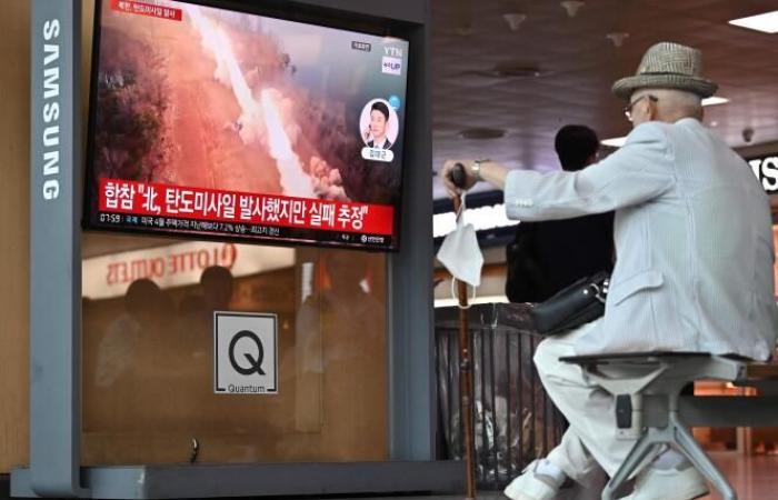 Nordkorea hat eine neue ballistische Rakete abgefeuert, die jedoch fehlgeschlagen ist, sagt Südkorea