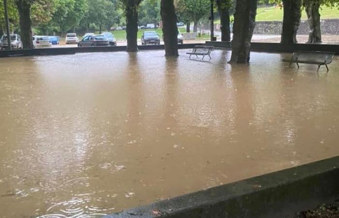 „Die Straße hat sich in einen Fluss verwandelt“: Weitere Schäden in Isère nach heftigen Stürmen, eine Schule beschädigt