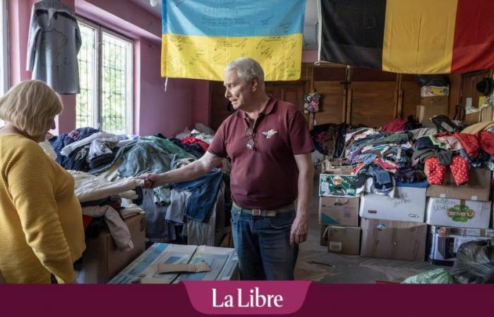 Dieser Belgier, der jeden Monat in die Ukraine geht, um Hilfe zu leisten: „Ein rein menschlicher Reflex“