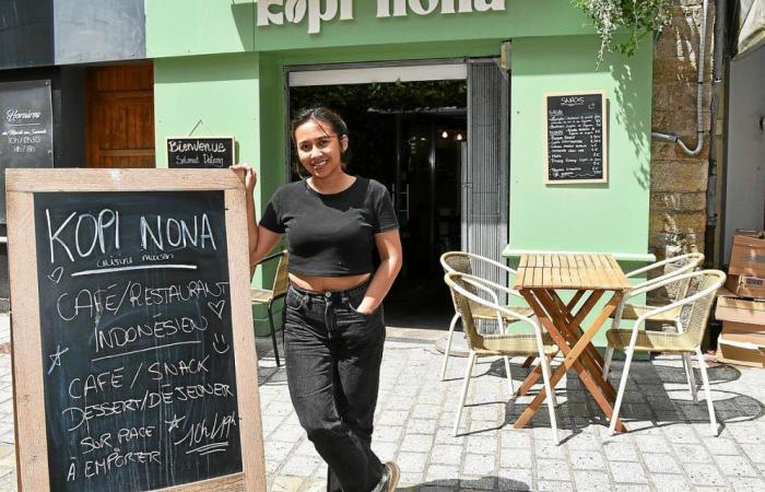 In Quimper: Kopi Nona, ein Café-Restaurant mit indonesischen Aromen