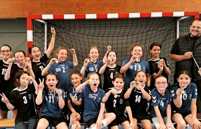 Colomiers. Handball: junge Columérines-Meister