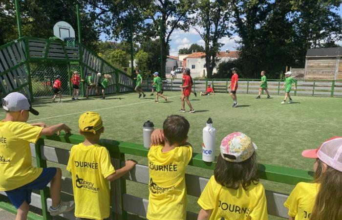 In Aubigny-Les Clouzeaux ein olympischer Tag für 500 Schulkinder