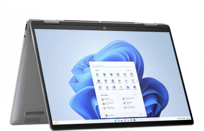 Verkauf 1099 € HP Envy x360 14-fa0000nf, 2-in-1-Laptop-PC 14″ Touchscreen OLED 2,8K High Fidelity AMD Ryzen 7 8840H vielseitig und leicht zu transportieren